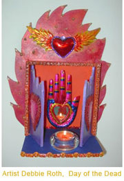 Shrine Making Workshop in Santa Barbara