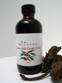 Cherry-Osha Natural Cough Syrup For sore throats & coughs