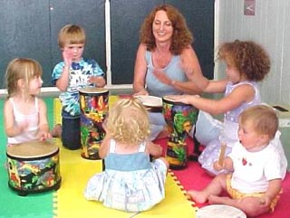 Licensed KinderMusik Educator Christine M. Grimm