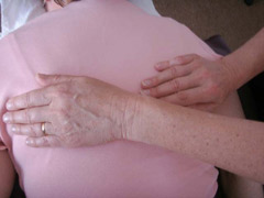 Peggy McInerny practices Reiki in Santa Barbara