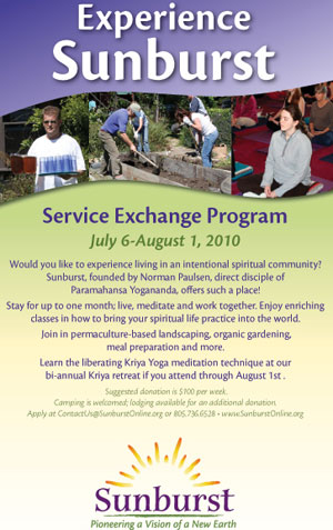 Yoga and Meditation Retreat near Santa Barbara, California