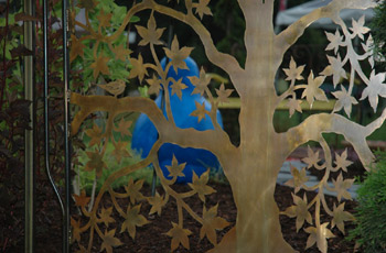 Garden art and Sculptures in Santa Barbara and Montecito California by Vivi Teston